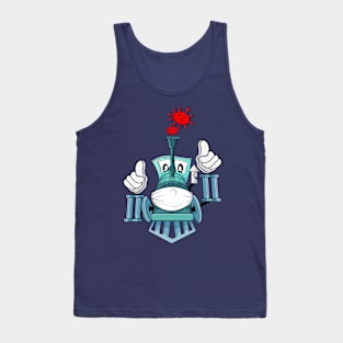 train wearing mask for toddler gifts Tank Top